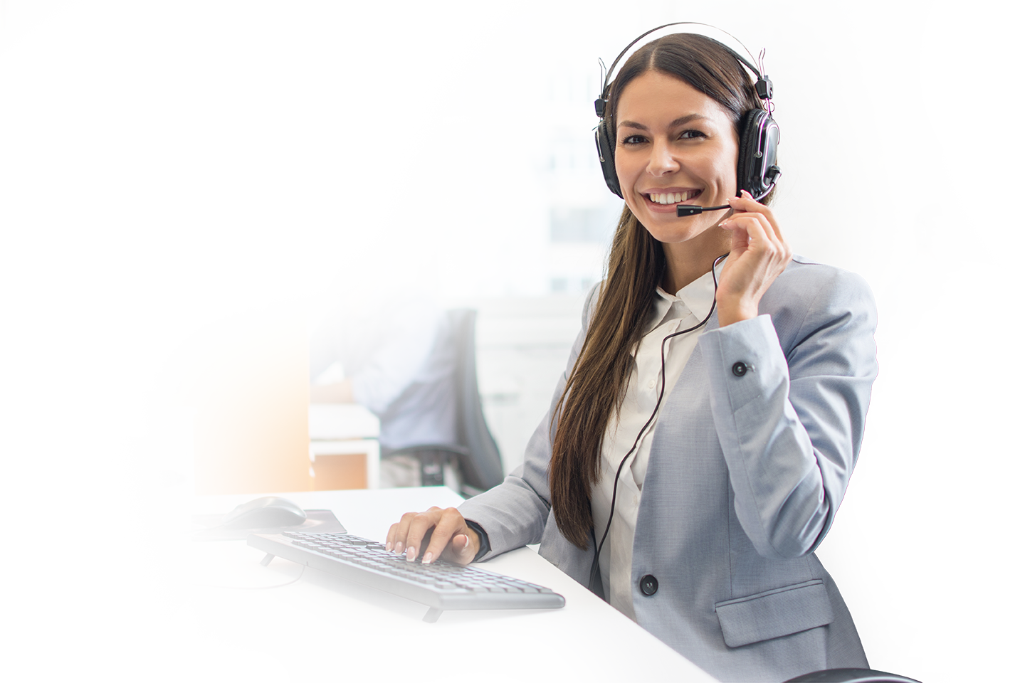 A SpringWorks CareConnections™ Nurse Advocate taking a support call