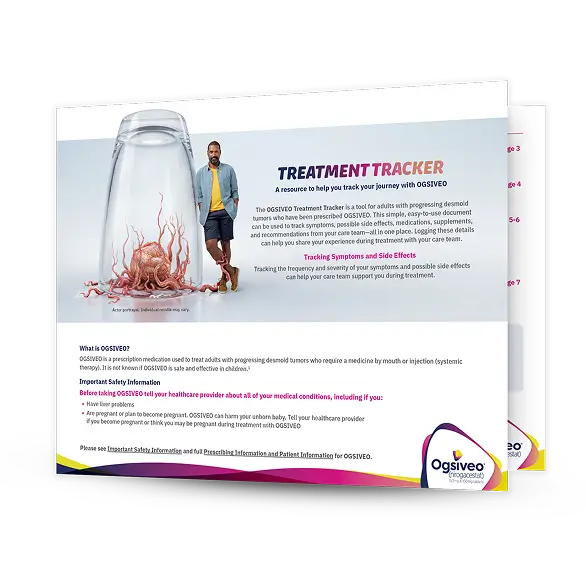 OGSIVEO® (nirogacestat) treatment tracker PDF