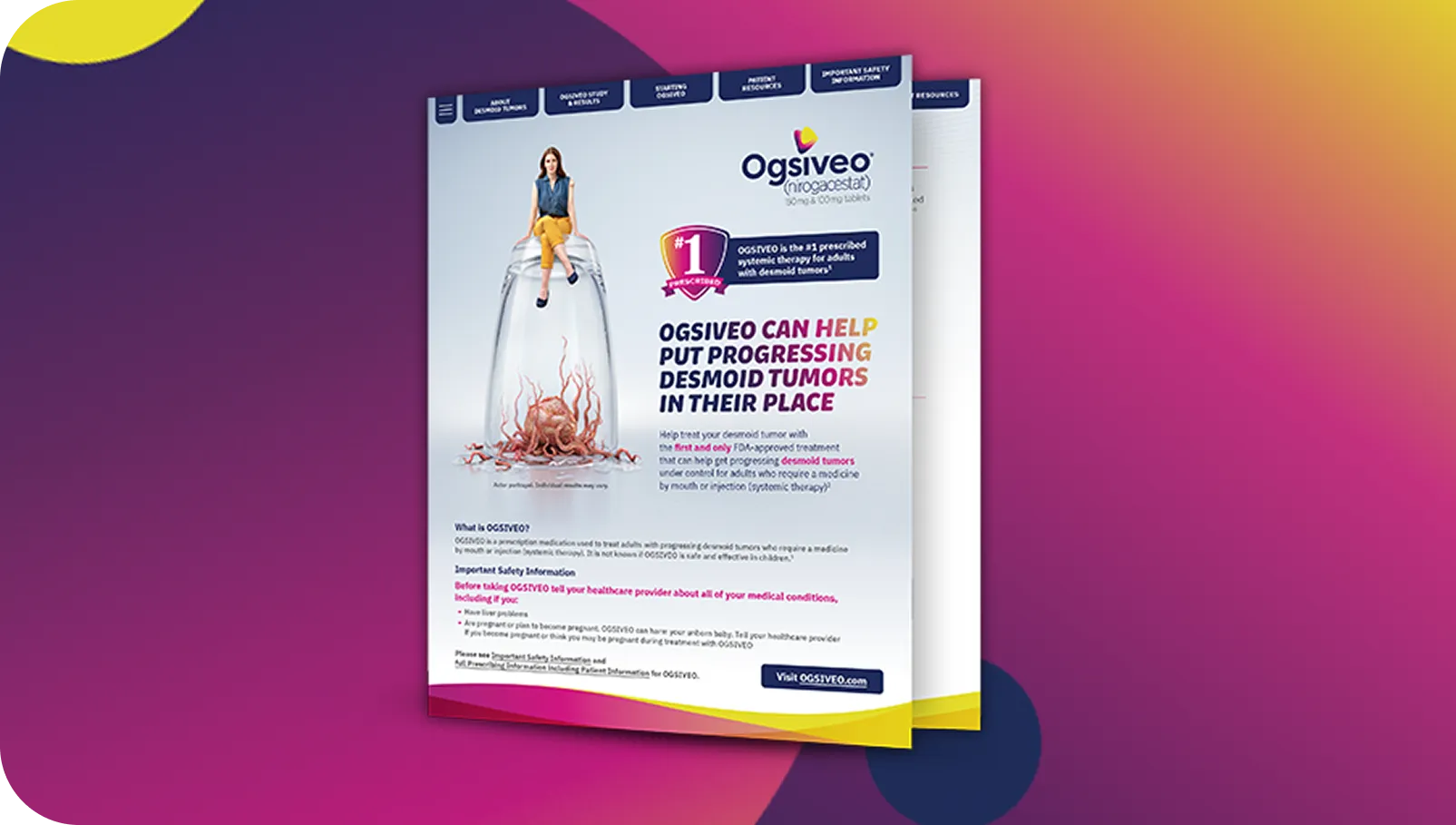 OGSIVEO® (nirogacestat) Patient Brochure PDF