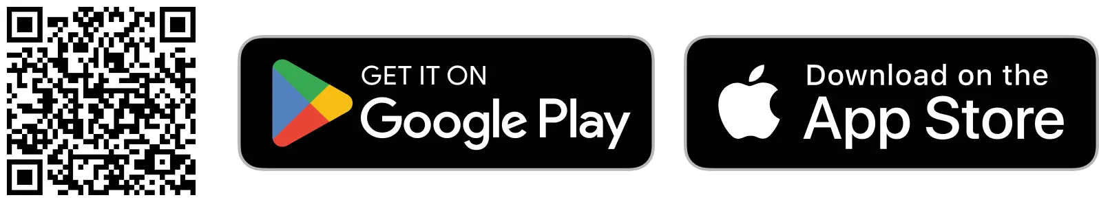 Google Play store logo, Apple Store logo